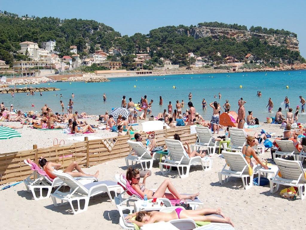 La Maisonnette De La Plage Du Rouet 카리르루에 외부 사진