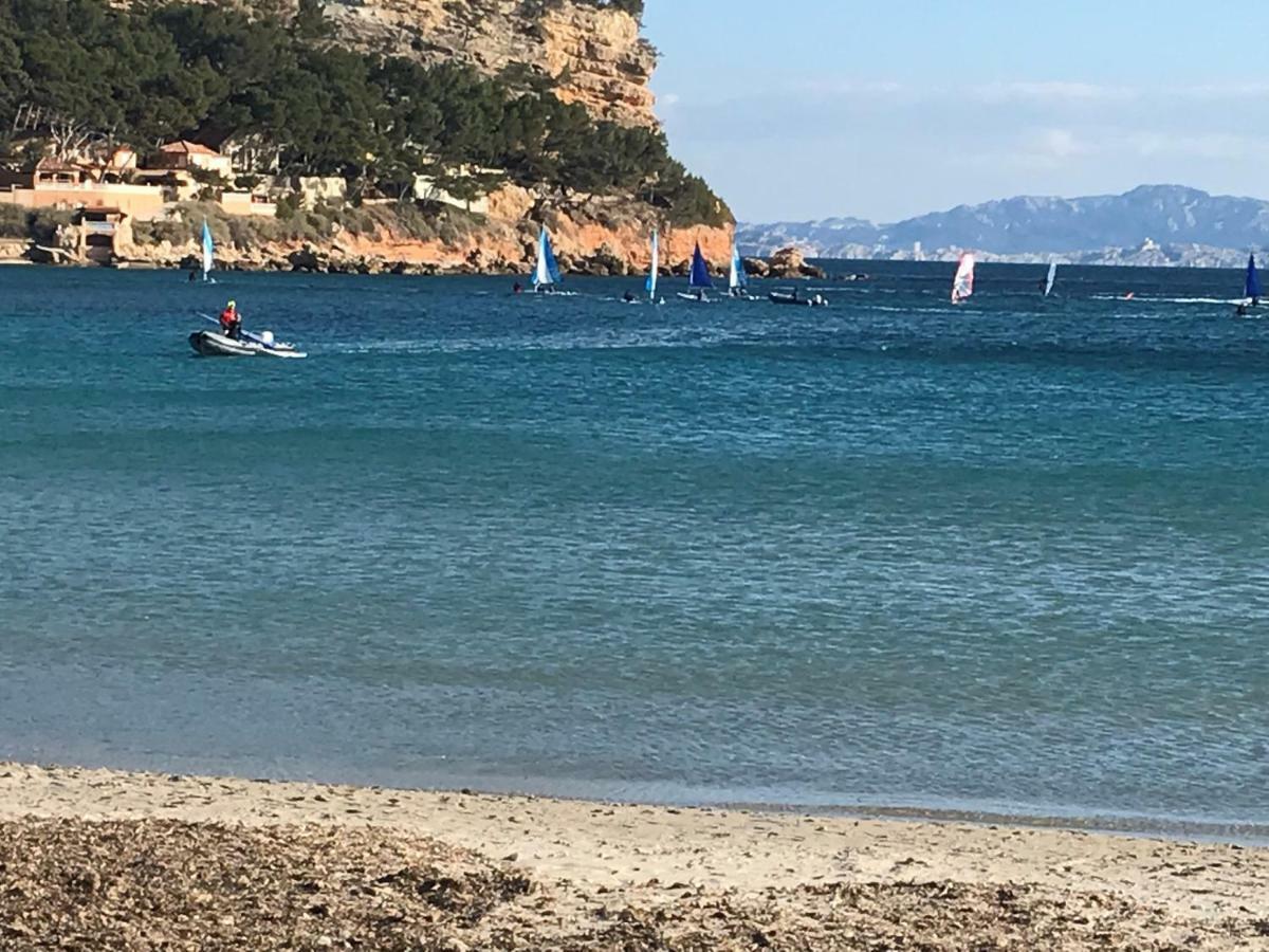 La Maisonnette De La Plage Du Rouet 카리르루에 외부 사진